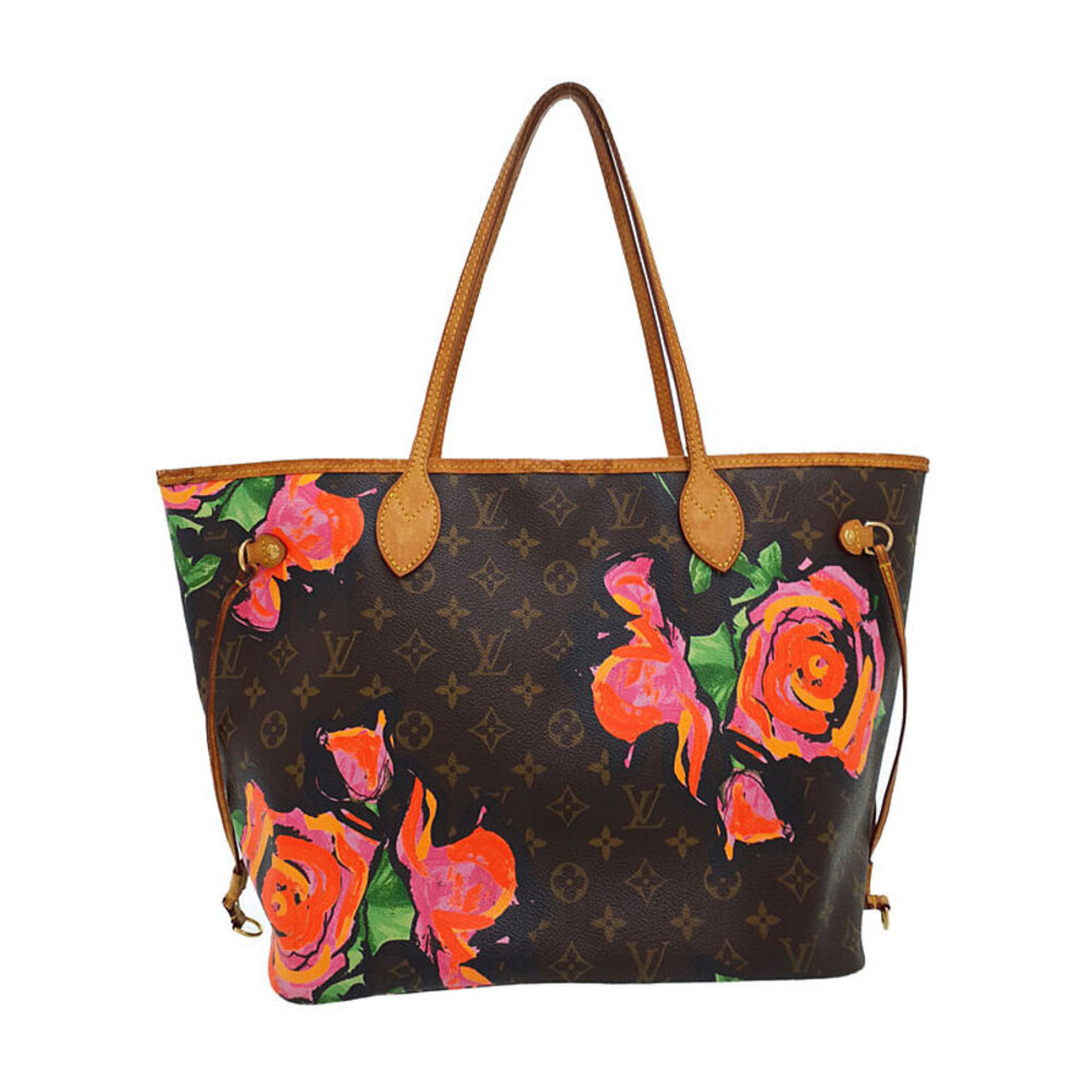 Louis Vuitton Roses Neverfull tote limited edition Stephen Sprouse Pink
